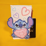 Loungefly Disney Lilo and Stitch Heart Angel Be Mine Large Card Holder Wallet