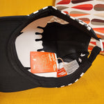 Literally Dead 5 Panel Halloween Black & White Checkered Baseball Cap