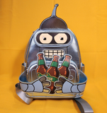 Loungefly Futurama Bender Cosplay WonderCon Limited Edition Mini Backpack