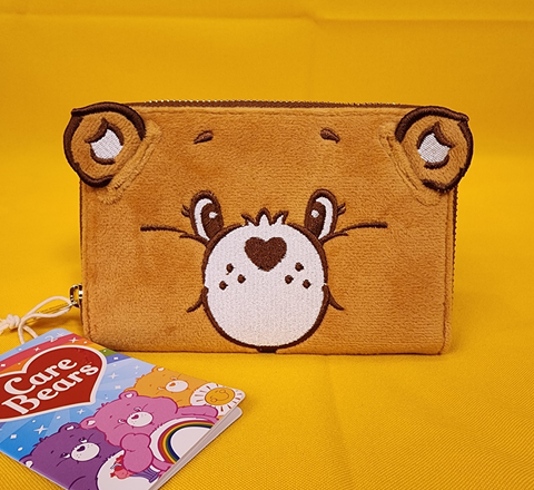 Care Bears Tenderheart Bear Plush Cosplay Zip Around Wallet