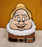 Snow White & Seven Dwarfs Happy Cosplay Figural Mini Backpack