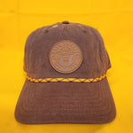 Smokey Bear Snapback Rope Hat Brown Please Be Careful with Fire Patch
