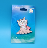 Marie Dress Up Pink Dress Aristocats Cat Enamel Pin