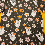 Loungefly Disney Mickey & Minnie Floral Cute Ghost Unisex Tee Halloween Size M