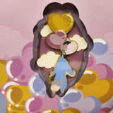 Winnie the Pooh Eeyore Heart Balloons LE Sliding Enamel Pin