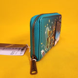 Loungefly Harry Potter Herbology Mandrake Plant Green Zip Wallet