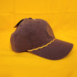 Smokey Bear Snapback Rope Hat Brown Please Be Careful with Fire Patch