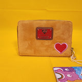 Care Bears Tenderheart Bear Plush Cosplay Zip Around Wallet