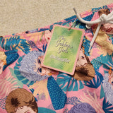 Golden Girls Swim Shorts Unisex AOP Pink XLarge