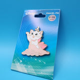 Marie Dress Up Pink Dress Aristocats Cat Enamel Pin