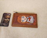 Annabelle Doll Box Cosplay Horror Movie Halloween Flap Wallet