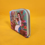 Loungefly Disney Princess Beauty And The Beast Belle Reading Books Zip Wallet