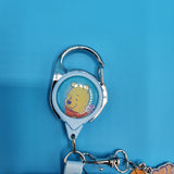 Disney Winnie the Pooh Cherry Blossom Hunny Retractable Lanyard ID Holder