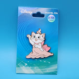 Marie Dress Up Pink Dress Aristocats Cat Enamel Pin