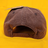 Smokey Bear Snapback Rope Hat Brown Please Be Careful with Fire Patch