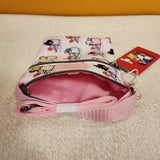 Hello Kitty And Friends Drinks Pink AOP Passport Bag