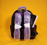 Loungefly Disney NBC Jack & Sally Quilted Heart Meant to Be Mini Backpack