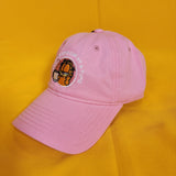 Garfield the Cat Pink Coffee Cup Dad Hat Baseball Cap Adjustable Embriodered NEW