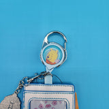 Disney Winnie the Pooh Cherry Blossom Hunny Retractable Lanyard ID Holder