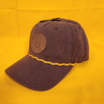 Smokey Bear Snapback Rope Hat Brown Please Be Careful with Fire Patch