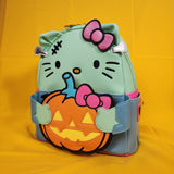Hello Kitty Frankenstein Halloween Pumpkin Mini Backpack