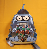 Loungefly Futurama Bender Cosplay WonderCon Limited Edition Mini Backpack