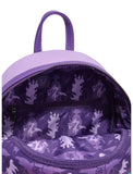 Loungefly Disney Villains Sleeping Beauty Maleficent Crow Layered Mini Backpack