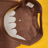 Smokey Bear Snapback Rope Hat Brown Please Be Careful with Fire Patch
