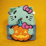 Hello Kitty Frankenstein Halloween Pumpkin Mini Backpack