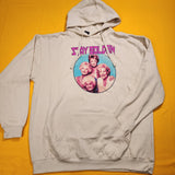 The Golden Girls Pull Over Hoodie Beige Sweatshirt Stay Golden Graphic XLarge