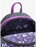 Loungefly Disney NBC Jack & Sally Quilted Heart Meant to Be Mini Backpack
