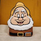 Snow White & Seven Dwarfs Happy Cosplay Figural Mini Backpack