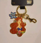 Ariel Floral the Little Mermaid Keychain Charm