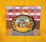 Western Mickey & Minnie Mouse Belt Buckle Cowboy LE Pin