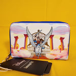 Loungefly Disney Hercules Mount Olympus Golden Gates Zip Around Wallet