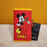Mickey Mouse Hot Chili Sauce Packet Figural Flap Wallet
