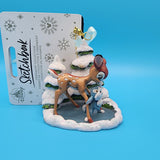 Disney Bambi and Thumper Ice Skate Sketchbook Christmas Ornament