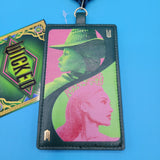 Wicked Elphaba & Glinda Retractable Lanyard ID Holder Green Wizard of Oz