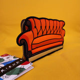 Loungefly F.R.I.E.N.D.S Intro Orange Couch TV Series Friends Zip Around Wallet