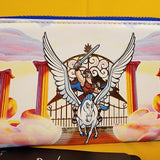 Loungefly Disney Hercules Mount Olympus Golden Gates Zip Around Wallet
