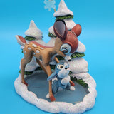 Disney Bambi and Thumper Ice Skate Sketchbook Christmas Ornament
