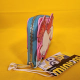 Loungefly Minions Fluffy Unicorn Rainbow Glitter Rainbow Zip Around Wallet