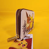 Loungefly Pokémon Pikachu & Eevee Floral Zip Wallet