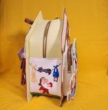 Loungefly Disney Snow White and the Seven Dwarfs Cottage Figural Mini Backpack