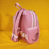 Loungefly Disney Princess Beauty and the Beast Pink Roses Belle Mini Backpack
