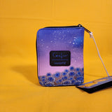 Loungefly Coraline Button Eye Flower the Cat Halloween Zip Around Wallet NEW