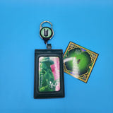 Wicked Elphaba & Glinda Retractable Lanyard ID Holder Green Wizard of Oz