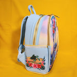 Loungefly Disney Lilo & Stitch SandCastle Beach Scene Scrump Mini Backpack