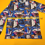 Cakeworthy Star Wars PJ's Set Blue Pajamas Size XL
