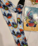 Lilo and Stitch Fruit Snack Watermelon Lanyard ID Holder